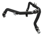 aFe BladeRunner Alum Hot Charge Pipe - 2021+ Ford Bronco V6-2.7Ltt - Black - AFE46-20588-B