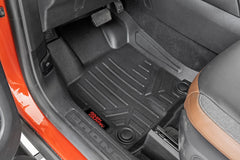 Rough Country Floor Mats | Front Only | 2021+Ford Bronco Sport - M-5132