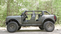 4 Door Fab Four Trail Doors - Matte Black -2021+ Ford Bronco - FB1030-1