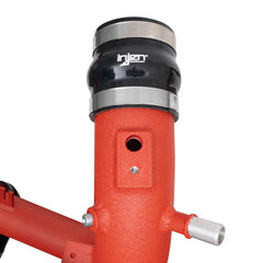 Injen EcoBoost SES Intercooler Pipes - Wrinkle Red - 2021+ Ford Bronco - INJSES9301ICPWR