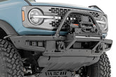 High Winch Mount | All Models | 12000S | 20 Inch Black Single Row LED | Ford Bronco (21-23)