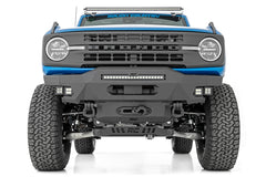 Front Bumper | Modular | Stubby Wings | Amber DRL | Ford Bronco (21-23)