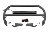 Nudge Bar | 20 Inch Black Single Row LED | OE Modular Steel | | Ford Bronco (21-23)