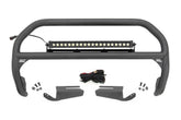 Nudge Bar | 20 Inch BLK DRL Single Row LED | OE Modular Steel | Ford Bronco (21-23)