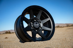 ICON Rebound 17x8.5 6x5.5 0mm Offset 4.75in BS 106.1mm Bore Double Black Wheel - ICO1817858347DB