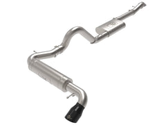 aFe Apollo GT 3in 409 SS Cat-Back Exhaust - 2021+ Ford Bronco L4-2.3L (t)/V6-2.7L (tt) w/ Black Tip -AFE49-43136-B
