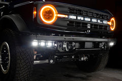 ORACLE Lighting - White - Triple LED Fog Light Kit for Steel Bumper -2021+ Ford Bronco- 5890-001
