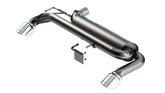 Borla 4WD S-Type Axle Back Exhaust w/ Bright Chrome Tips -2021+ Ford Bronco 2.3L- BOR11974