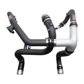 Injen 2.7L V6 (TT) EcoBoost SES Intercooler Pipes - Wrinkle Black - 2021+ Ford Bronco - INJSES9301ICPWB