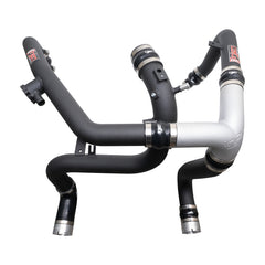Injen 2.7L V6 (TT) EcoBoost SES Intercooler Pipes - Wrinkle Black - 2021+ Ford Bronco - INJSES9301ICPWB