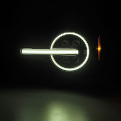 AlphaRex NOVA LED Proj Headlights Alpha-Black w/Activ Light/Seq Signal/DRL - 2021+ Ford Bronco - ARX880259