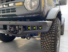 ORACLE Lighting - Yellow - Triple LED Fog Light Kit for Steel Bumper -2021+ Ford Bronco- 5890-006