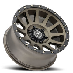 ICON Compression 17x8.5 6x5.5 0mm Offset 4.75in BS 106.1mm Bore Bronze Wheel - ICO2017858347BR