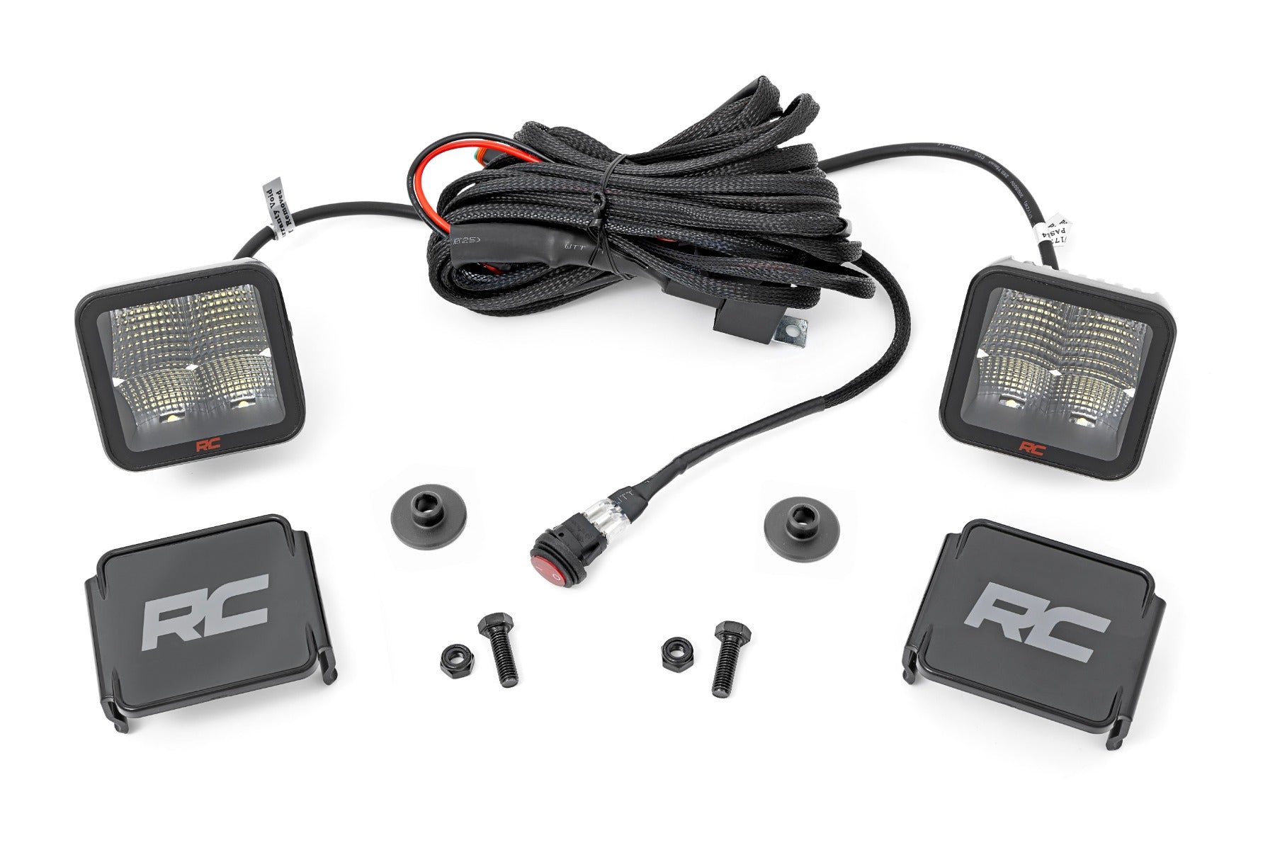 LED Light Kit | Ditch Mount | 2" Spectrum Pair | Spot Pattern | Ford Bronco (21-23)