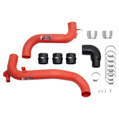Injen L4-2.3L Turbo EcoBoost SES Intercooler Pipes Wrinkle Red - 2021+ Ford Bronco - INJSES9300ICPWR