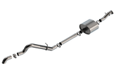 Borla 2DR/4DR T-304 Stainless Steel Cat-Back S-Type Exhaust - 2021+ Ford Bronco 2.7L - Brushed -BOR140902