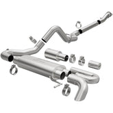 MagnaFlow Overland Series Cat-Back Exhaust w/ Single Straight Driver Exit- No Tip -2021+ Ford Bronco- MAG19559