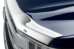 AVS Aeroskin Low Profile Hood Shield - 2021+ Ford Bronco Sport - Chrome - AVS622188