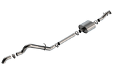 Borla 2DR/4DR T-304 Stainless Steel Cat-Back Touring Exhaust -2021+ Ford Bronco 2.3L - Brushed - BOR140897