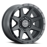 ICON Rebound 17x8.5 6x5.5 0mm Offset 4.75in BS 106.1mm Bore Double Black Wheel - ICO1817858347DB