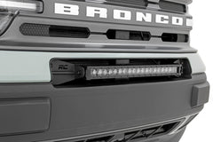 LED Light Kit | Bumper Mount | 20" Black Single Row | Ford Bronco Sport (21-23)