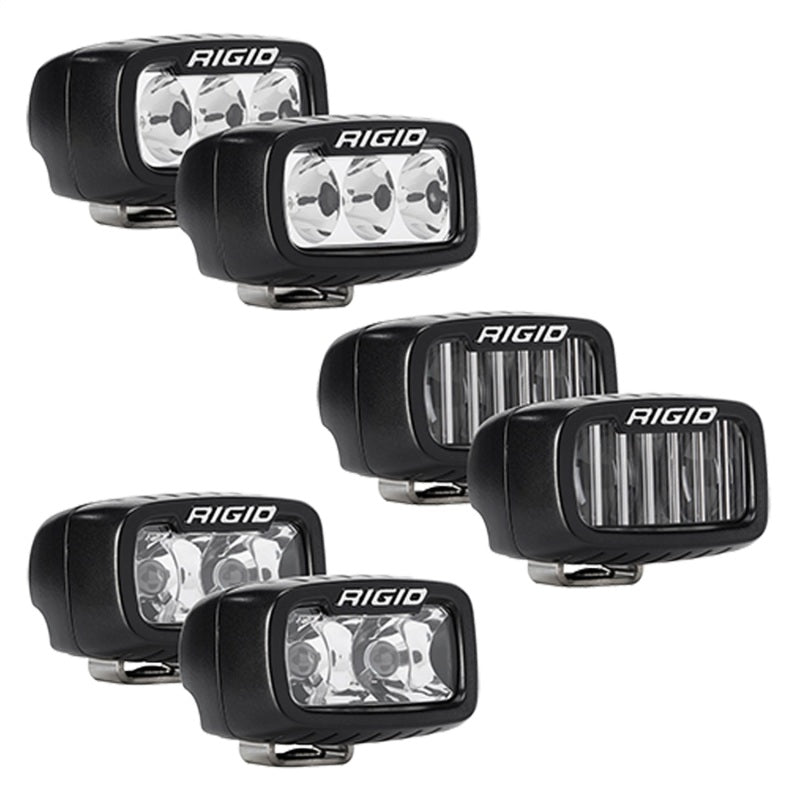 Rigid Industries Mod Bumper Triple SR-M Fog Light Kit -2021+ Ford Bronco- RIG46731