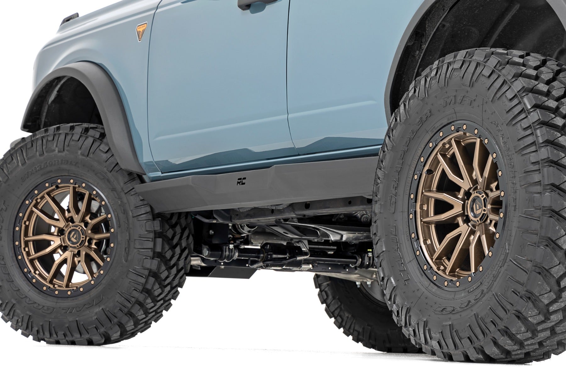 Rock Sliders | Heavy Duty | 4-Door | Ford Bronco 4WD (2021-2023)