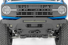 Front Bumper | Modular | Stubby Wings | Flood | Fog | Ford Bronco (21-23)