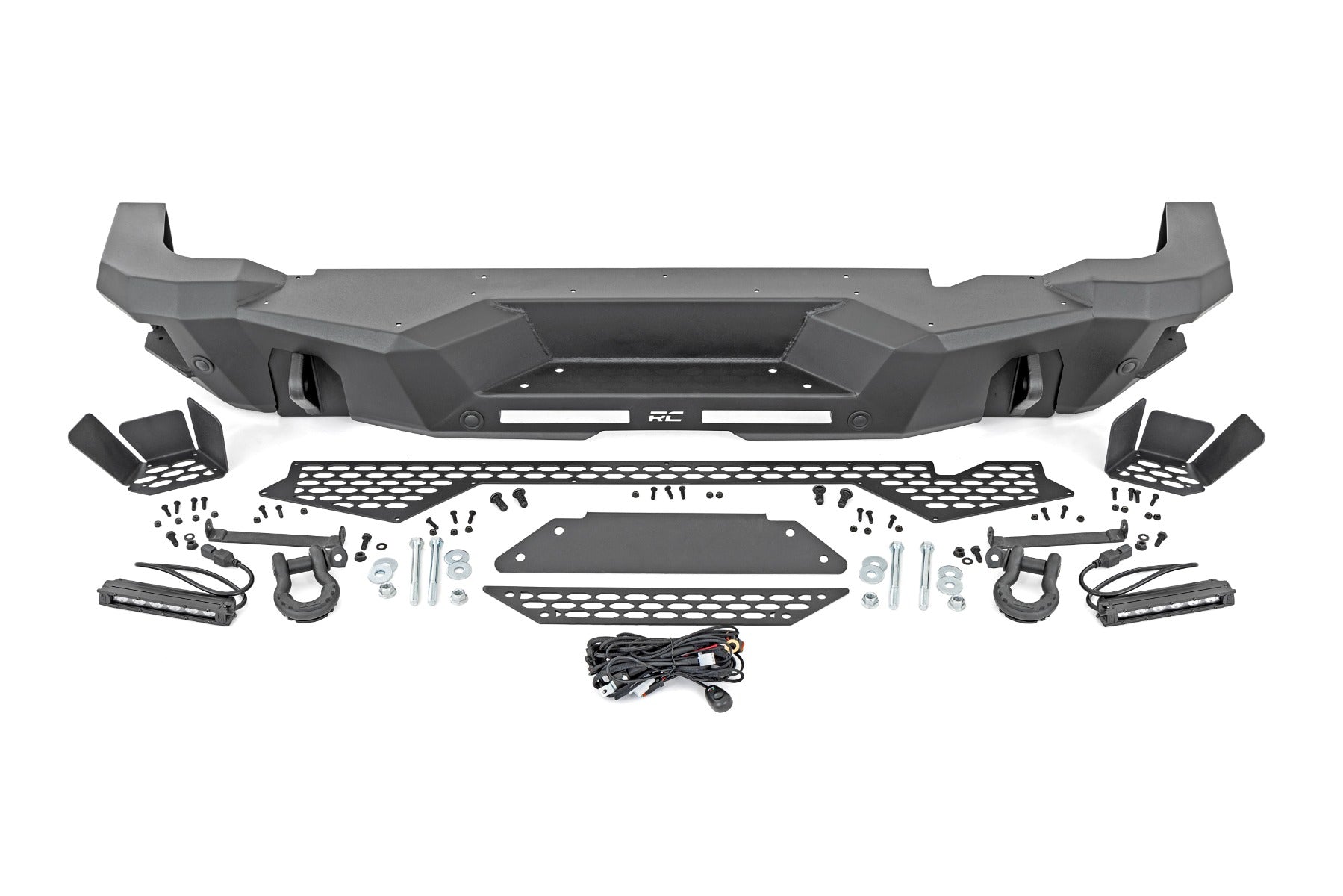 Rear Bumper | Black Series LED | 6" Pair | Slim Line | | Ford Bronco (21-23)