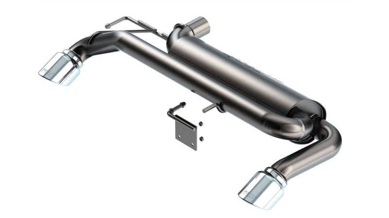 Borla  4WD S-Type Axle Back Exhaust w/ Bright Chrome Tips -2021+ Ford Bronco 2.3L- BOR11974