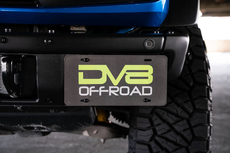 DV8 Offroad  Factory Front Bumper License Relocation Bracket -2021+ Ford Bronco- Side -LPBR-02