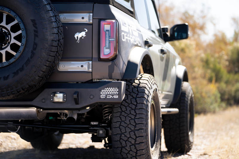 DV8 Offroad  MTO Series Rear Bumper -2021+ Ford Bronco- RBBR-01