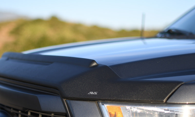 AVS 2021+ Ford Bronco 2/4Dr. Excl. Raptor Aeroskin II Textured Low Profile Hood Shield - Black