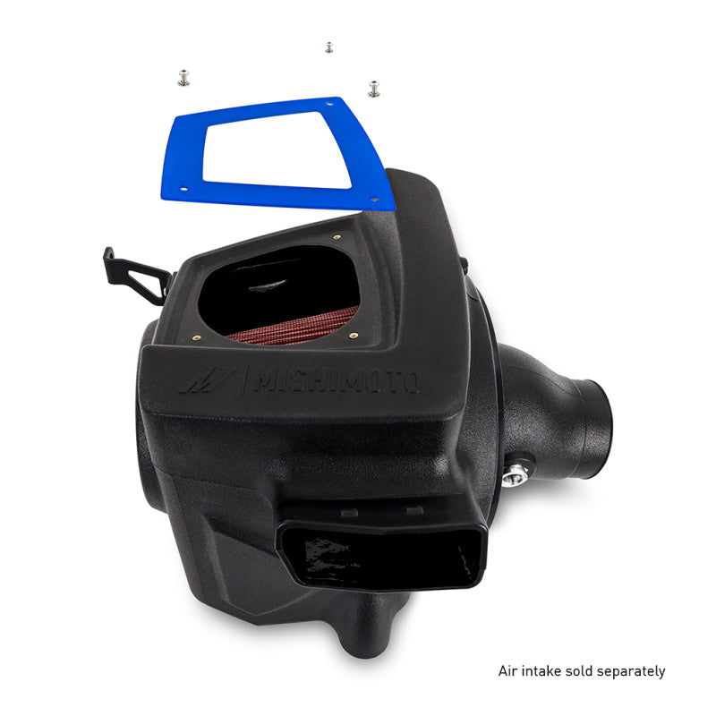 Mishimoto 2021+ Ford Bronco Air Intake Lid Kit - Blue/Yellow