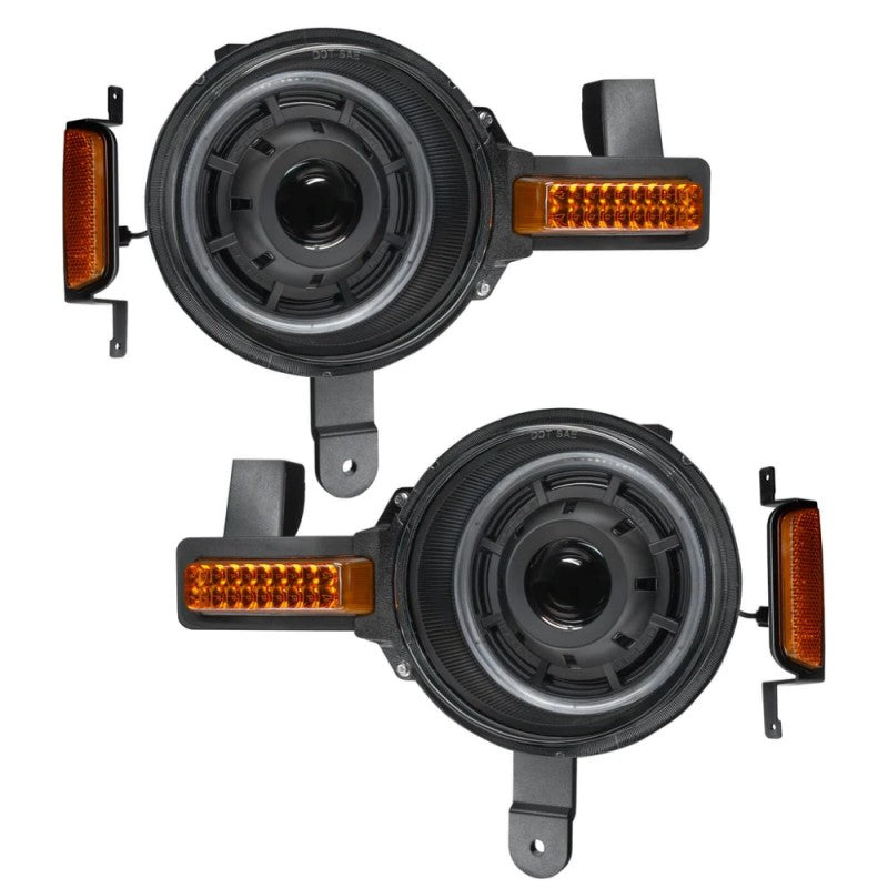 Oracle 2021+ Ford Bronco Oculus  Bi - Amber/White Switchback LED Projector Headlights