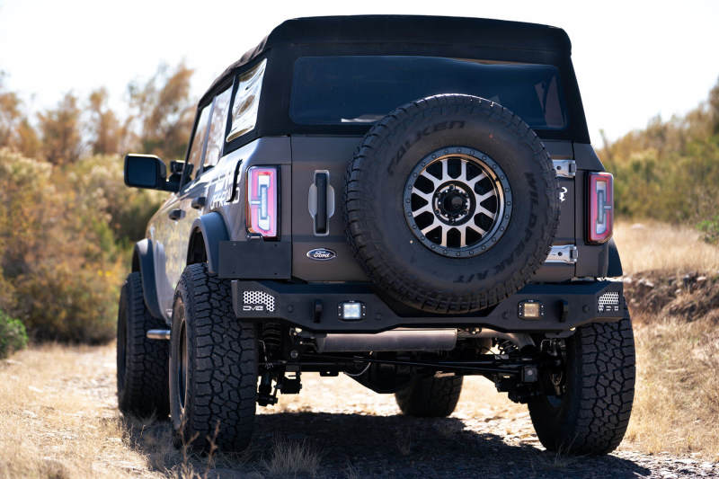 DV8 Offroad  MTO Series Rear Bumper -2021+ Ford Bronco- RBBR-01