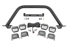 Safari Bar | 3" OSRAM (Quad) | Wide | OE Modular Steel | Ford Bronco (21-23)