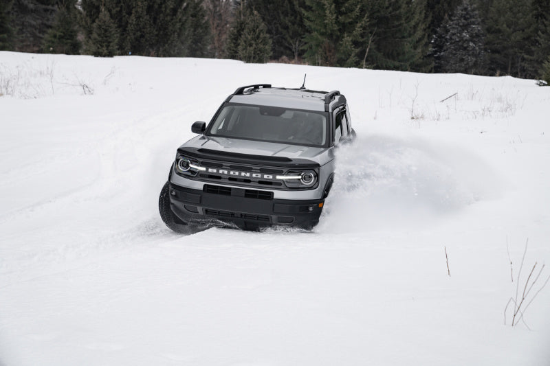 AVS Aeroskin II Textured Low Profile Hood Shield - 2021+ Ford Bronco Sport - Black - AVS436188