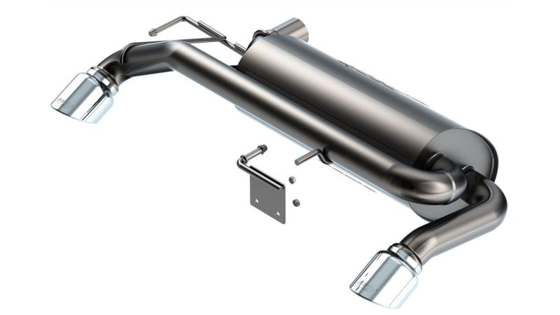 Borla V6 4WD S-Type Axle Back Exhaust w/ Bright Chrome Tips -2021+ Ford Bronco 2.7L- BOR11977