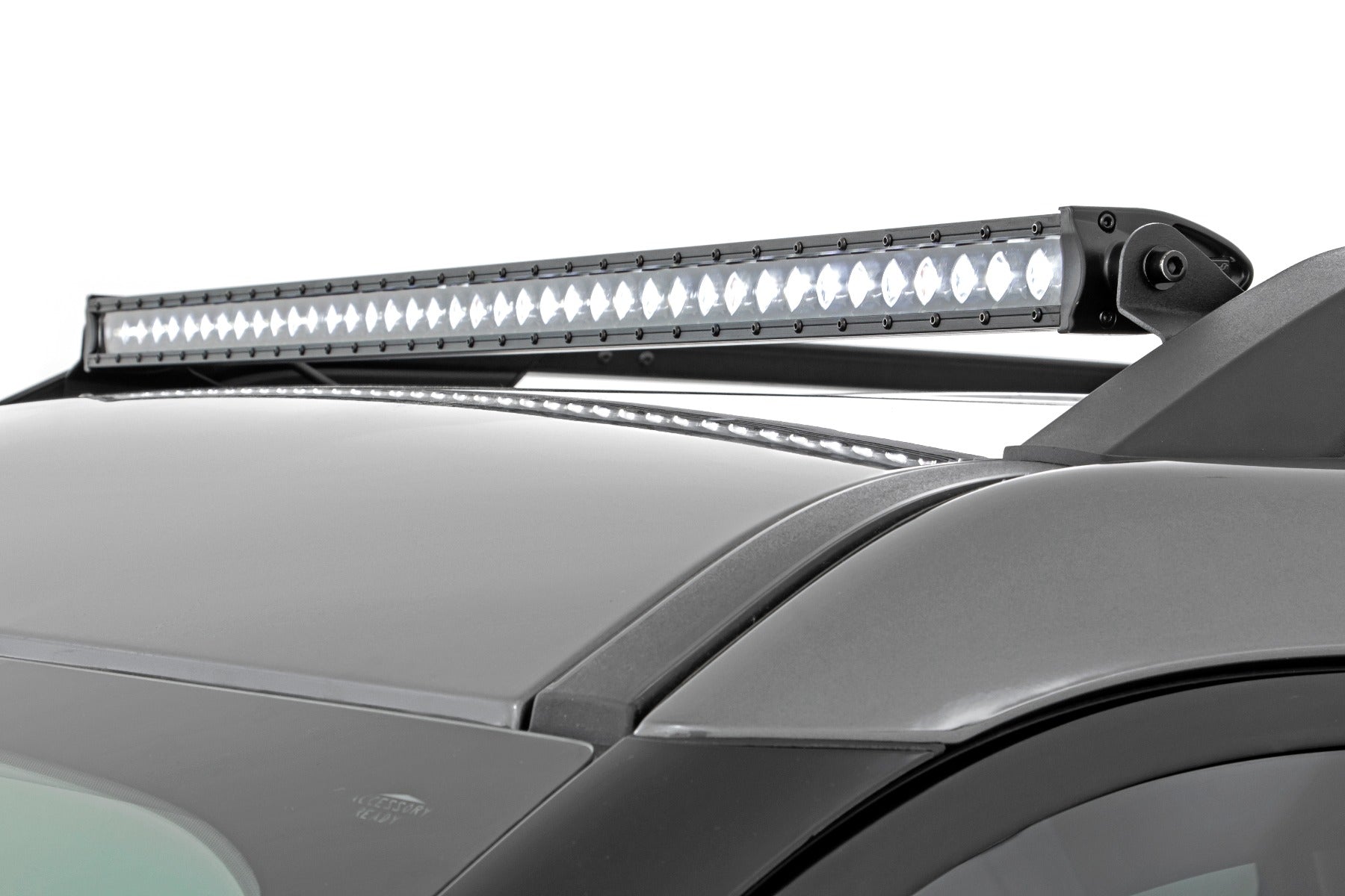 LED Light Kit | Roof Rack Mount | 40" Black Single Row | Ford Bronco Sport (21-23)