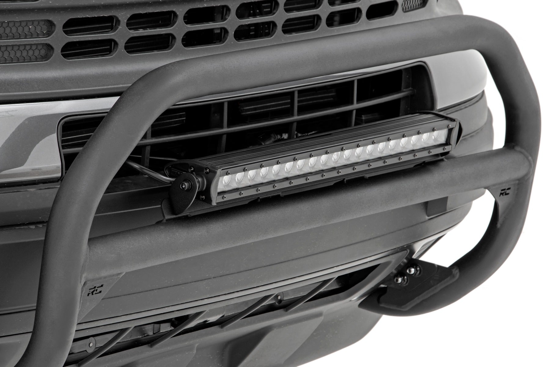 Nudge Bar | 20 Inch BLK DRL Single Row LED | Ford Bronco Sport (21-23)