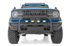 Nudge Bar | 20 Inch BLK DRL Single Row LED | Ford Bronco 4WD (21-23)