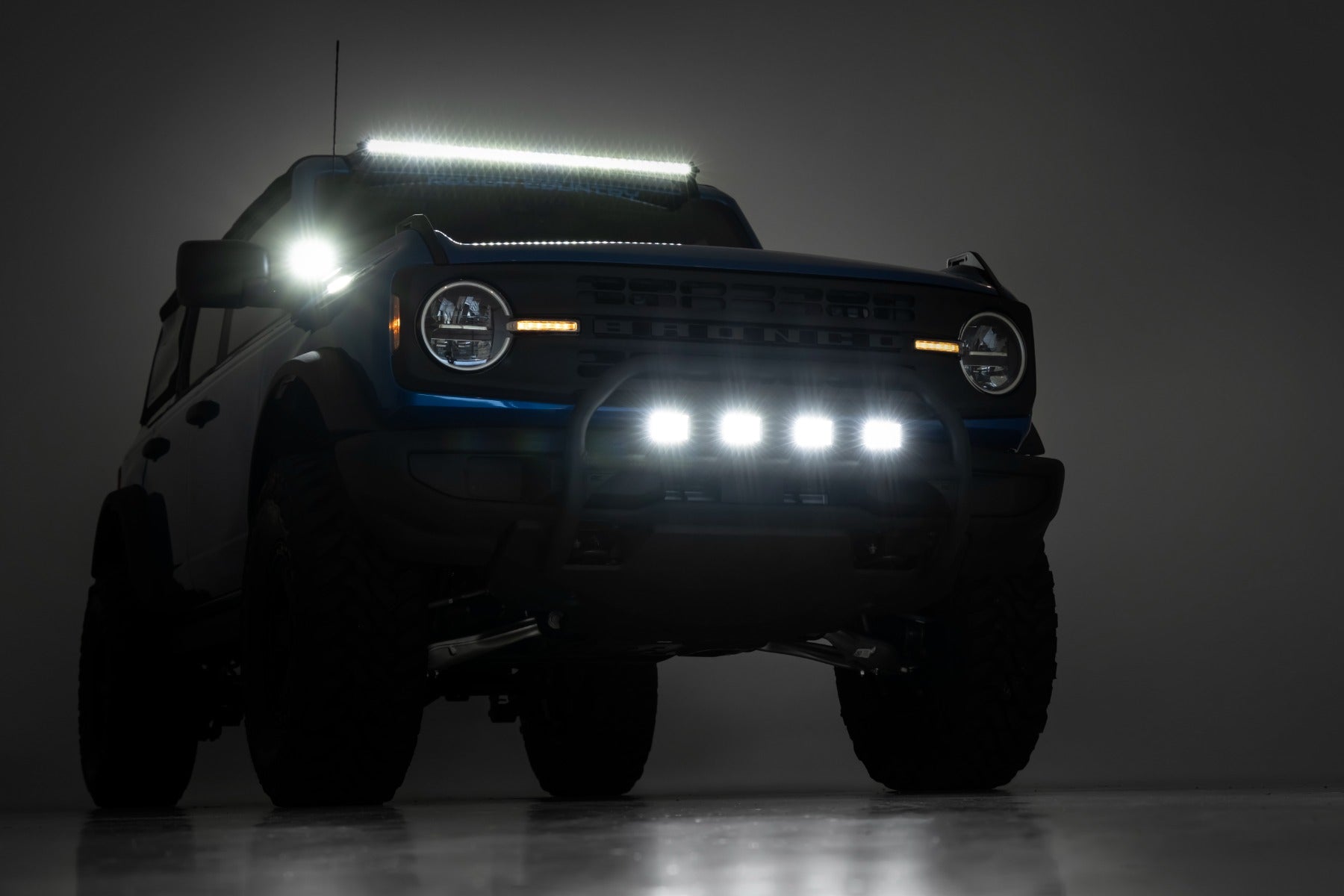 LED Light Kit | Upper Windshield | 40" Spectrum Single Row | Ford Bronco (21-23)